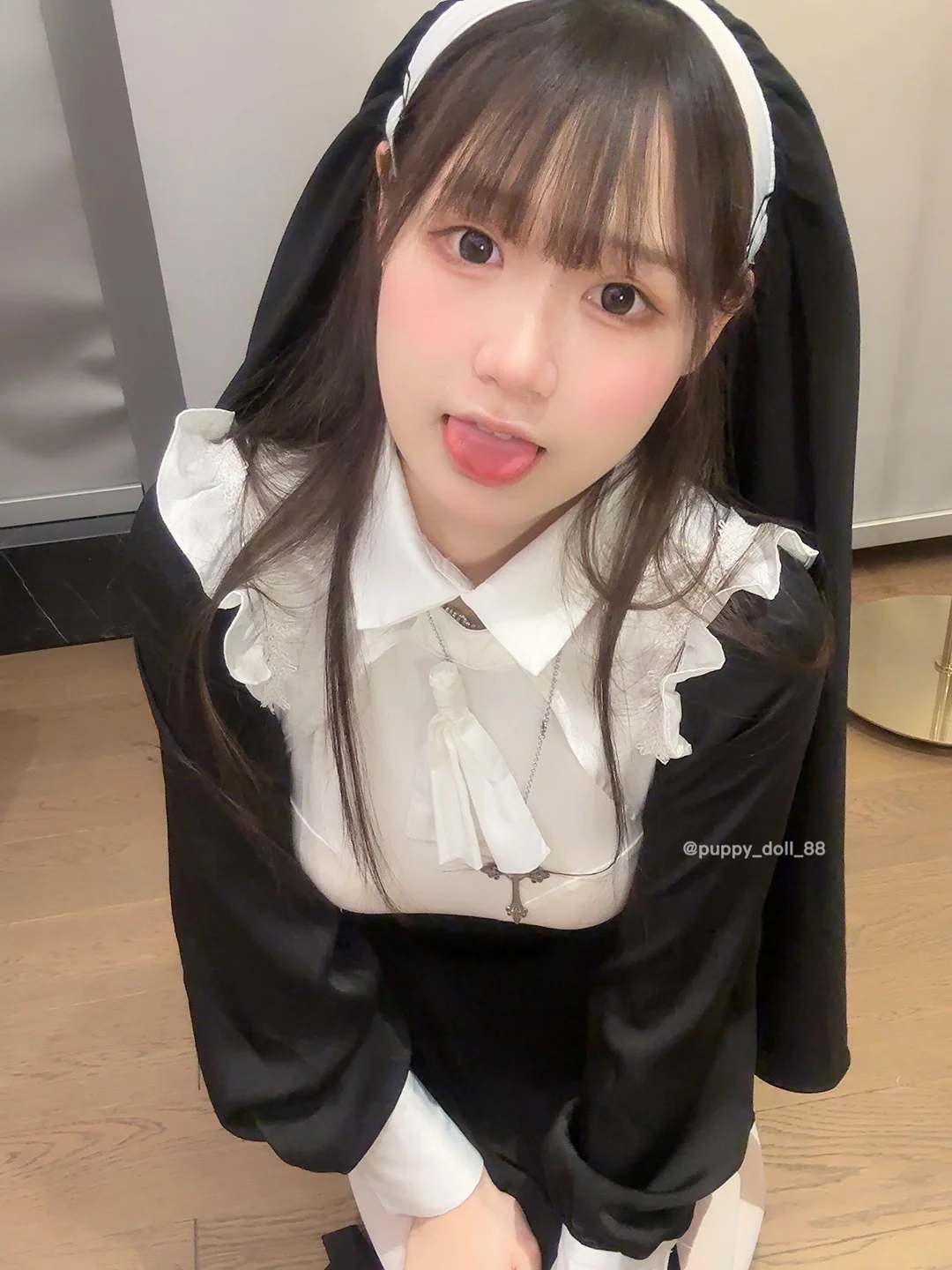 neko酱 - 修女 [86P,10V-248MB] tg@simisebaisi 【丝足阁】031.webp